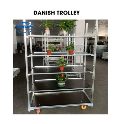 Pp カスター 1350*565mm 農業植物の花 デンマークの植物 トロッキー