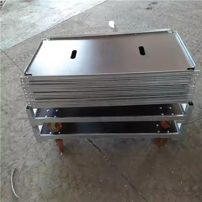 防水ダッチフラワーカート メタルフレーム バスケット 簡単スムーズな花の取り扱い