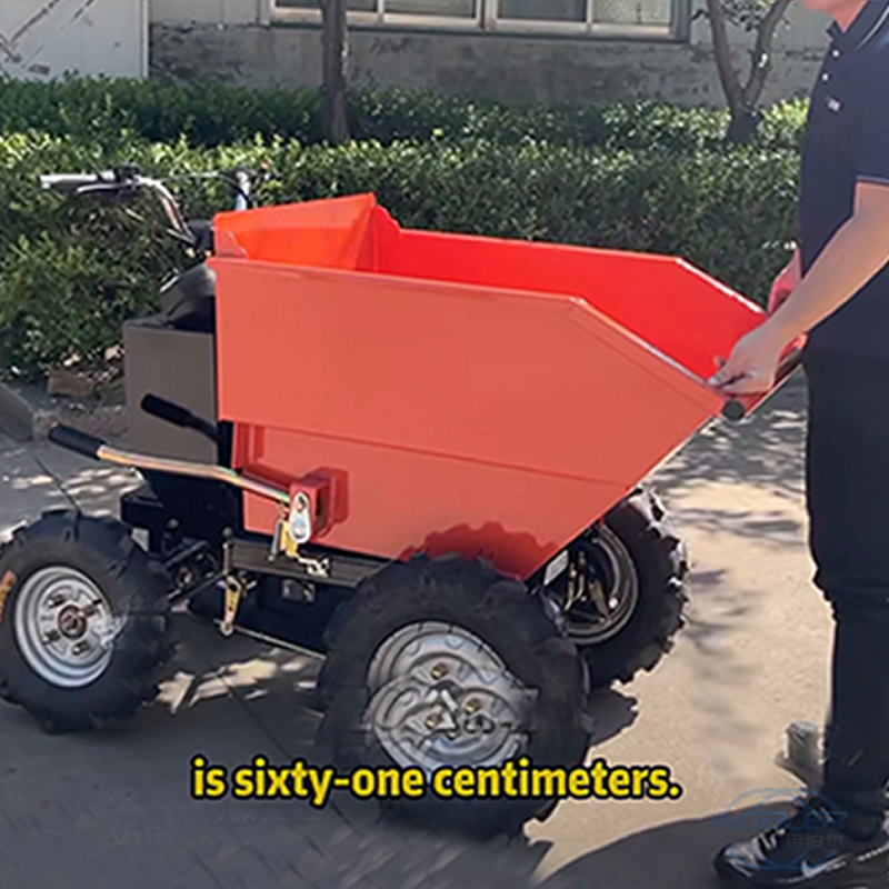 4速調整可能な電気ミニダンプトラック